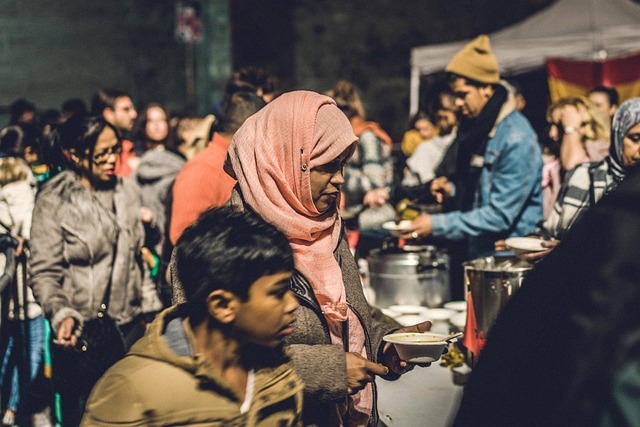Regular food drives for Community